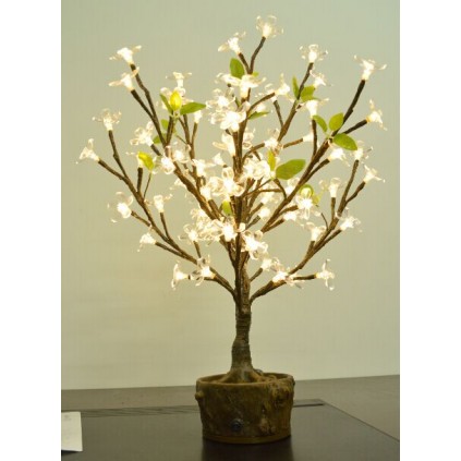 Battery Powered LED Lighted Tree  Battery Powered LED Lighted Tree