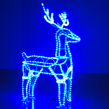 Blue LED Deer Motif Lights  Blue LED Deer Motif Lights