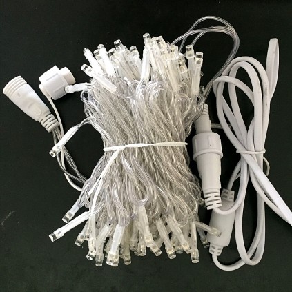 Transparent wire LED Christmas Lights  Transparent wire LED Christmas Lights