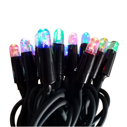 Black Rubber LED Christmas Lights  Black Rubber LED Christmas Lights