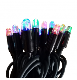 Rubber Cable LED Christmas Lights