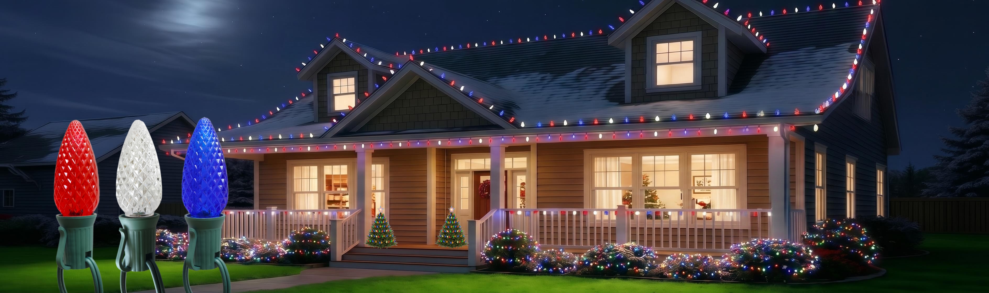 C9 outdoor christmas lights